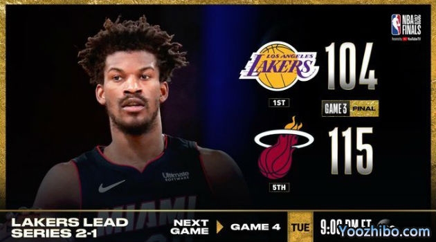 <a href=/look/lanqiuzhibo/heat/ target=_blank class=infotextkey>热火</a>险胜<a href=/look/lanqiuzhibo/lakers/ target=_blank class=infotextkey>湖人</a>大比分扳成1-2