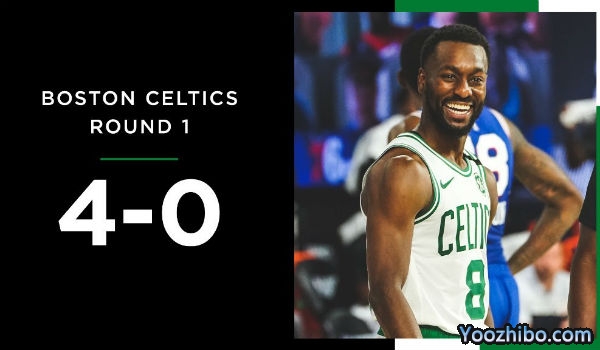 <a href=/look/lanqiuzhibo/celtics/ target=_blank class=infotextkey>凯尔特人</a>4-0横扫<a href=/look/lanqiuzhibo/76ers/ target=_blank class=infotextkey>76人</a>晋级次轮！